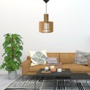 Ver imagem 2 de Luminária Teto tipo Pendente MOSCOU MDF Completa -:MDF CRU