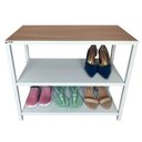 Ver imagem 3 de Sapateira Banco Strassis Design Sd-3503-60 Branca