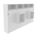 Ver imagem 7 de Cama Articulada Horizontal de Solteiro com 6 Nichos CM8020 Branco