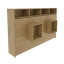 Ver imagem 5 de Cama Articulada Horizontal de Solteiro com 6 Nichos CM8020 Laranja/Amendoa