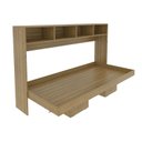 Ver imagem 3 de Cama Articulada Horizontal de Solteiro com 6 Nichos CM8020 Laranja/Amendoa