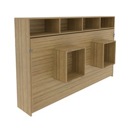 Cama Articulada Horizontal de Solteiro com 6 Nichos CM8020 - 6