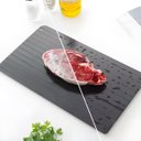Ver imagem 1 de Tábua de Alumínio Especial Antiaderente Acelera o Descongelamento Carne Legumes e Frutas