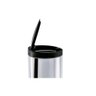 Lixeira Press Inox com Tampa - Linha Pia Ø 17 X 25 Cm Preto Brinox - 3