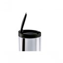 Ver imagem 3 de Lixeira Press Inox com Tampa - Linha Pia Ø 17 X 25 Cm Preto Brinox