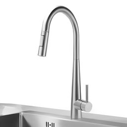 Torneira de Cozinha Bancada Pia Gourmet Alta Qualidade Premium Monocomando Misturador Água Quente e - 1