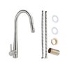 Torneira de Cozinha Bancada Pia Gourmet Alta Qualidade Premium Monocomando Misturador Água Quente e - 5