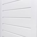 Ver imagem 6 de Porta de Aço Lambri 215x83cm Batente 12cm Qualitysol Ramassol Abertura Esquerda Branco