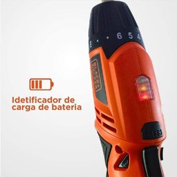 Parafusadeira A Bateria Black Decker 4.8v Com 16 Acessórios - 4