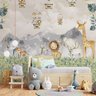 Papel de parede safári animal infantil M² VR50 - 2