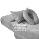 Ver imagem 4 de Kit Maca Estética Charme para Cílios + Mocho + Escada + Capa Veludo Cor:veludo Cinza Claro