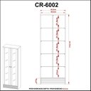 Ver imagem 5 de Cristaleira Com 2 Portas Em Vidro Cr6002 