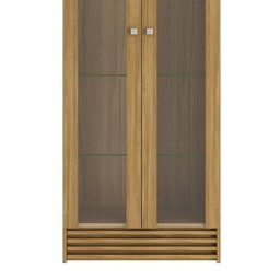 Cristaleira Com 2 Portas Em Vidro Cr6002  - 6