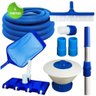 Kit Completo Limpeza para Piscinas de Fibra, Vinil e Alvenaria - 2