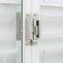 Ver imagem 5 de Janela de Aço Veneziana Central 100x150cm 6 Folhas com Grade Quadriculada Unicsol Ramassol