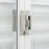 Janela de Aço Veneziana Central 100x150cm 6 Folhas com Grade Quadriculada Unicsol Ramassol - 5