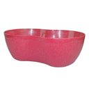 Ver imagem 1 de Saladeira YBI Plastico Duro Travessa Tigela Resistente:Vermelho