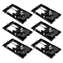 Ver imagem 2 de Kit 6 Ratoeiras Armadilhas Rato Metal Media Preta Prática
