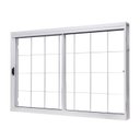 Ver imagem 4 de Janela de Aço de Correr Lateral 100x120cm 2 Folhas com Grade Quadruculada Vidro Liso