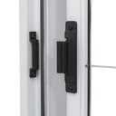 Ver imagem 5 de Janela de Aço de Correr Lateral 100x120cm 2 Folhas com Grade Quadruculada Vidro Liso