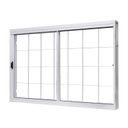 Ver imagem 3 de Janela de Aço de Correr Lateral 100x120cm 2 Folhas com Grade Quadruculada Vidro Liso