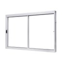 Ver imagem 1 de Janela de Aço de Correr Lateral 100x120cm 2 Folhas Vidro Liso Unic Sol Ramassol