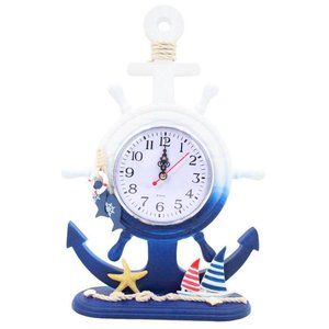 Relógio de Mesa Ancora Náutico Marítimo