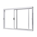 Ver imagem 2 de Janela de Aço de Correr LATERAL100X150CM 2 Folhas Vidro Liso Unic Sol Ramassol Branco