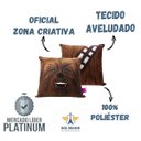 Ver imagem 7 de Almofada Fibra Veludo 40x40cm Chewbacca Star Wars - Zona Criativa