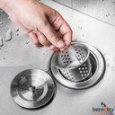 Ver imagem 7 de Valvula 3.1/2 Pia de Cozinha Cesto Higiênico Ralo Pia Basket