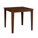 Ver imagem 3 de Conjunto de Mesa com 4 Cadeiras 4 Lugares em Madeira Bege 80cm Ágape