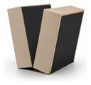Ver imagem 3 de Base Box para Cama Juvenil Dobrável Suede 188x78cm Bipartido - Bege