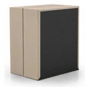 Ver imagem 4 de Base Box para Cama Juvenil Dobrável Suede 188x78cm Bipartido - Bege
