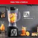Ver imagem 7 de Liquidificador Power Mix Arno 700w Lq35 Preto 110v