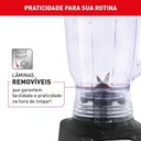 Ver imagem 5 de Liquidificador Power Mix Arno 700w Lq35 Preto 110v