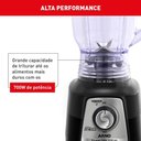 Ver mais imagens de Liquidificador Power Mix Arno 700w Lq35 Preto 110v