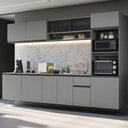 Ver imagem 2 de Armário de Cozinha Completa 300cm Suspenso Nice Madesa 04