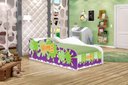 Ver imagem 4 de Cama Carro Fun Adesivada Slime Menino Solteiro