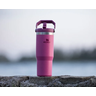 Garrafa Térmica Stanley Flip Straw 887ml Rosa Azalea - 3