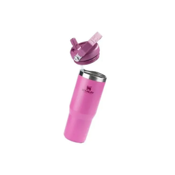 Garrafa Térmica Stanley Flip Straw 887ml Rosa Azalea - 2 Garrafa Térmica Stanley Flip Straw 887ml Rosa Azalea - 2
