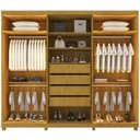 Ver imagem 4 de Guarda-Roupas Casal 6 Portas com 4 Portas Reflecta com Pés com LED Absolut New 100% MDF