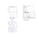 Ver imagem 2 de Bacia para Caixa Acoplada Izy Branca Deca - P11117
