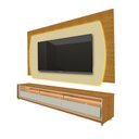 Ver imagem 3 de Rack com Painel Para TV até 75 Polegadas com LED Elegance Yescasa