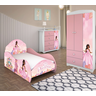 Quarto de Criança Menina Princesa Rosa - 1