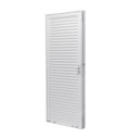 Ver imagem 2 de Porta de Aço Laminada 215x83cm Batente 12cm Unicsol Ramassol Abertura Esquerda Branco