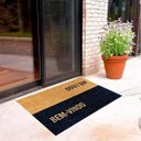 Ver imagem 3 de Capacho Retangular Fibra de Coco Base Pvc 75x45cm - Komeco Bem Vindo / até Logo
