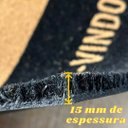 Ver imagem 4 de Capacho Retangular Fibra de Coco Base Pvc 75x45cm - Komeco Bem Vindo / até Logo