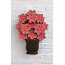 Ver imagem 1 de Quadro Vasinho Flores de Madeira Rosa