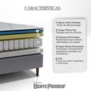 Ver imagem 3 de Colchão Colorado King Molas Ensacadas 193x203x26 Bom Pastor