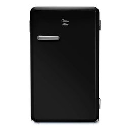 Frigobar Retrô Midea 95 Litros Preto Onix 220v - 1